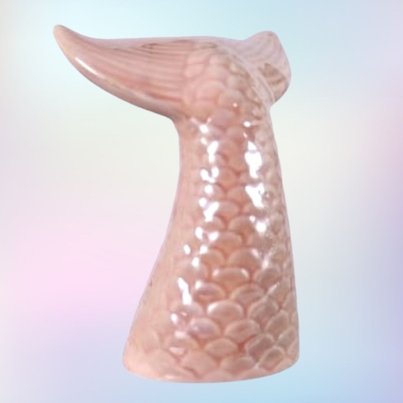 CERAMIC MERMAID TAIL NWT PINK - Picture 3 of 8